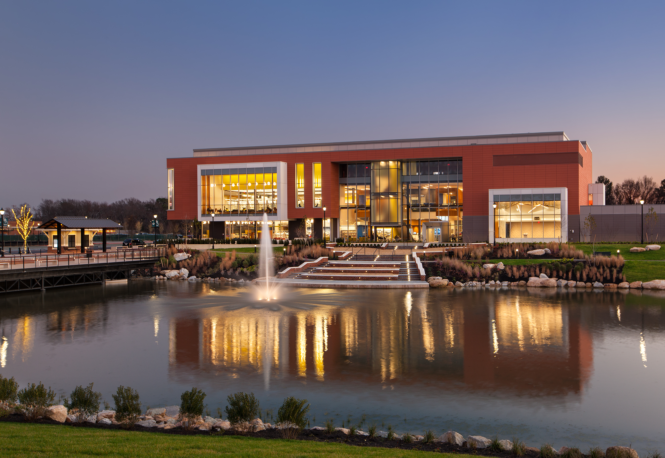 Libbie Mill Library Richmond, VA Cladding Corp